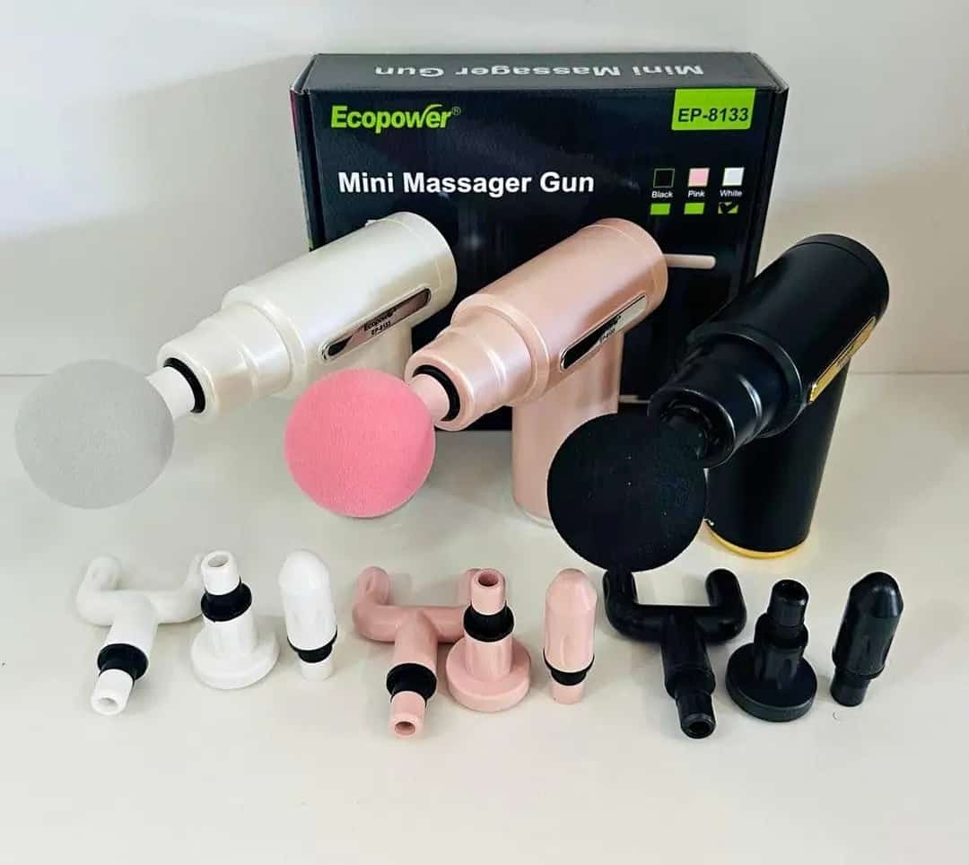 MASAJEADOR PISTOLA ECOPOWER GUN EP-8133